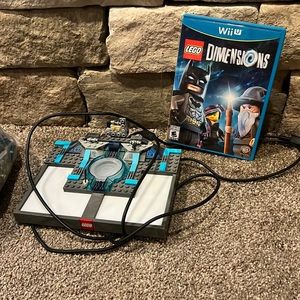 Lego Dimensions Wii U Game with base and pieces